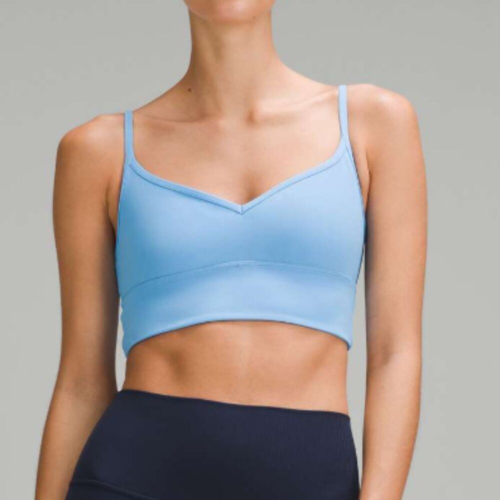 Lululemon Align Sweetheart Bra Aero Blue